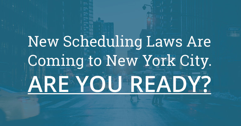 NYC Predictive Scheduling Laws BLOG