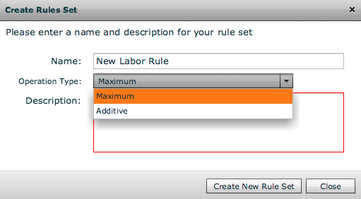 Additive Rule Sets