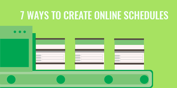 blog 7 ways to create online employee schedules