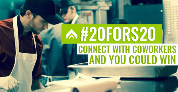 Blog 20for20 Contest Jobsabi Restaurant Jobs App May 2015 3