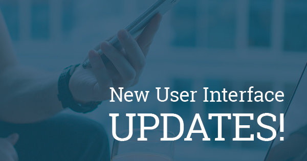 NewUser InterfaceUpdates BLOG